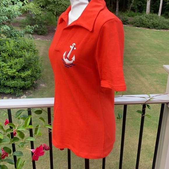 Anthropologie | NWT Maeve Newport Polo Top - Picture 5 of 14